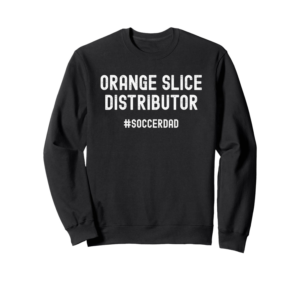 Orange Slice Distributor Soccer Sweatshirt - Minimalist Print for Adults - T-Shirt, Sweatshirt, Hoodie