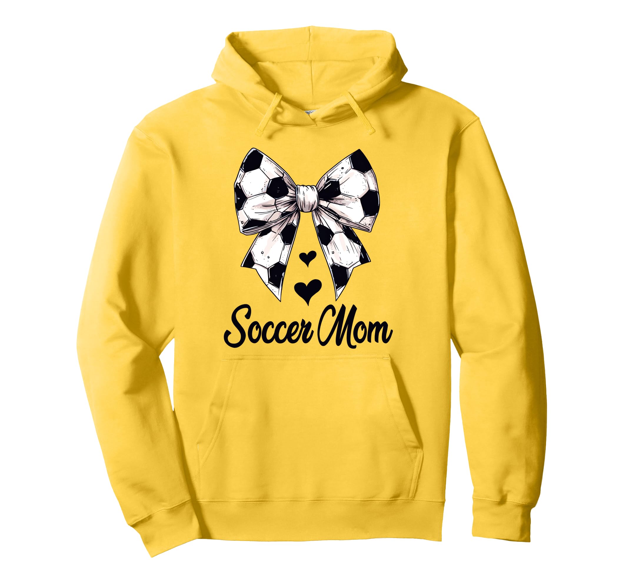 Soccer Mom Coquette Bow Soccer Lovers Hoodie - Custom Art Print Unisex - T-Shirt, Sweatshirt, Hoodie