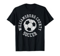 Williamsburg County Soccer Distressed T-Shirt - Trendy Graphic for Adults - T-Shirt, Sweatshirt, Hoodie