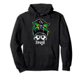 Brazil Soccer Game Player Football Hoodie - Fun Novelty Design Men Women - T-Shirt, Sweatshirt, Hoodie