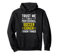 Professional Soccer Coach Funny Hoodie - Casual Everyday Wear for Adults - T-Shirt, Sweatshirt, Hoodie