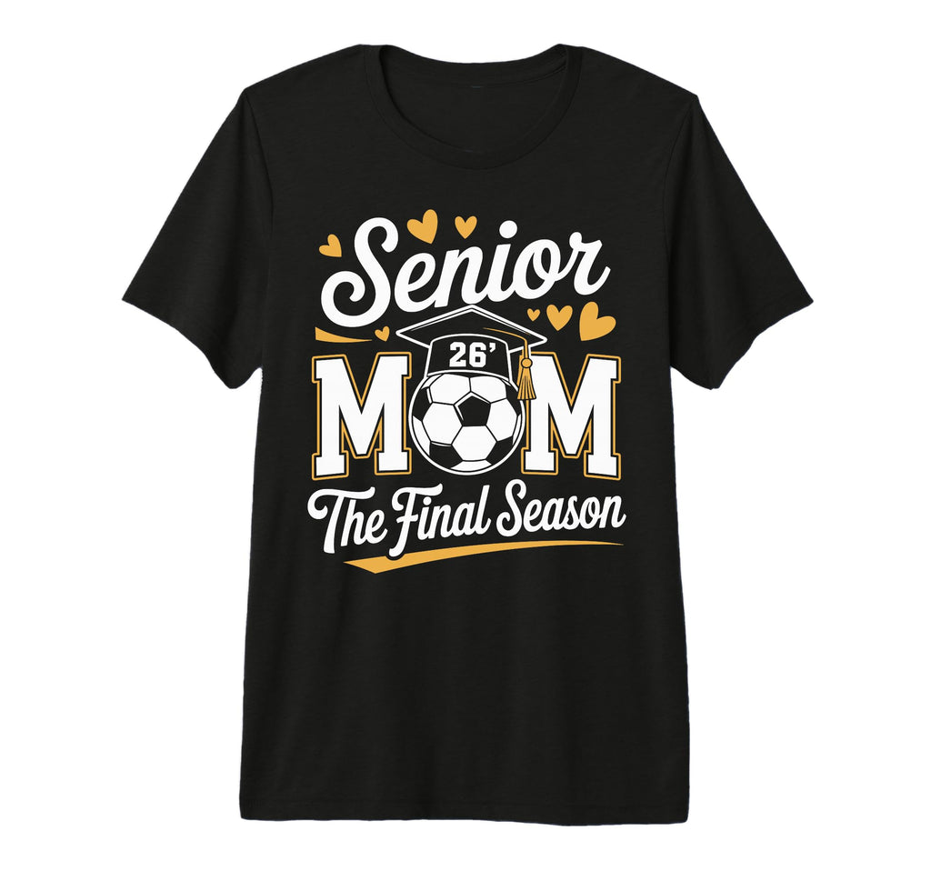 Senior Soccer Mom Class 2026 Tri T-Shirt - Aesthetic Graphic Men Women - T-Shirt, Sweatshirt, Hoodie