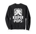 Ice Hockey Keeper Pops Ice Hockey Sweatshirt - Streetwear Style for Adults - T-Shirt, Sweatshirt, Hoodie
