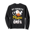 My Favorite Players Baseball Soccer Sweatshirt - Graphic Print for Adults - T-Shirt, Sweatshirt, Hoodie