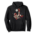 Astronaut Bicycle Kick Moon Soccer Hoodie - Trendy Graphic Men Women - T-Shirt, Sweatshirt, Hoodie