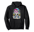 Soccer Ball Melting Ice Cream Drip Hoodie - Custom Art Print for Adults - T-Shirt, Sweatshirt, Hoodie