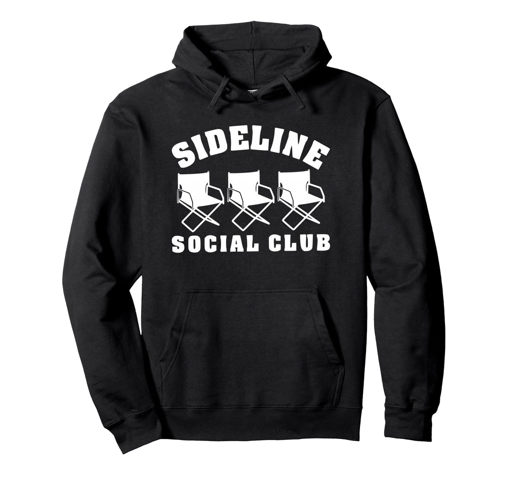 Sideline Social Club Sports Mom Hoodie - Minimalist Print Men Women - T-Shirt, Sweatshirt, Hoodie