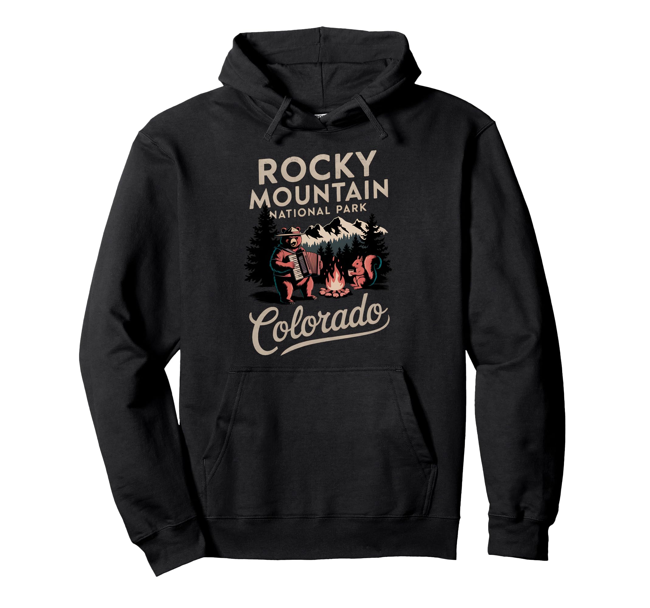 Rocky Mountain National Park Colorado Hoodie - Aesthetic Graphic for Adults - T-Shirt, Sweatshirt, Hoodie
