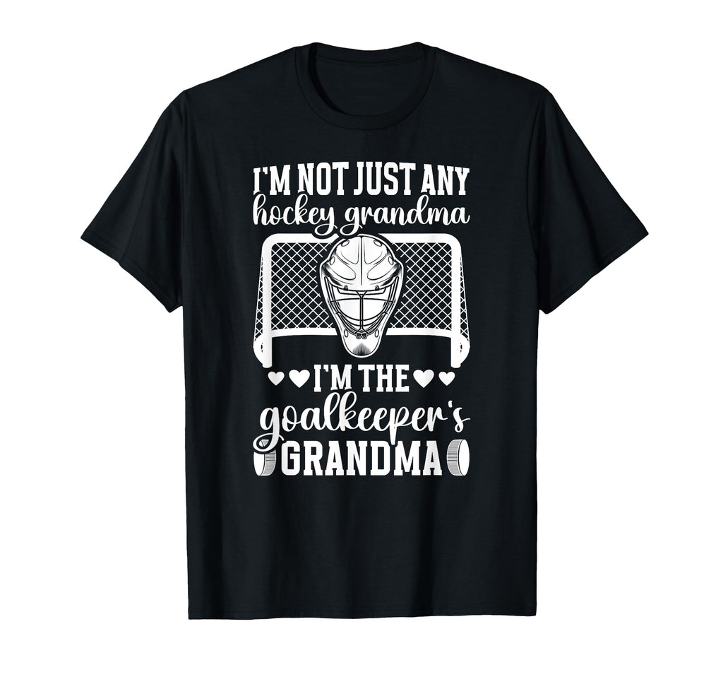 Im Hockey Goalkeeper Grandma Hockey T-Shirt - Minimalist Print Men Women - T-Shirt, Sweatshirt, Hoodie