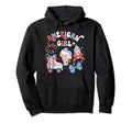 July 4Th Ice Cream Roller Skate Fireworks Hoodie - Aesthetic Graphic Unisex - T-Shirt, Sweatshirt, Hoodie