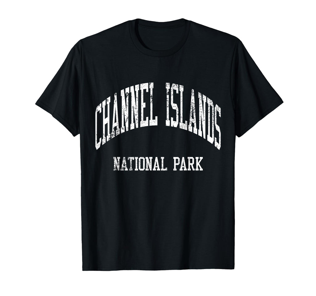 Channel Islands National Park 70S College T-Shirt - Trendy Graphic Unisex - T-Shirt, Sweatshirt, Hoodie