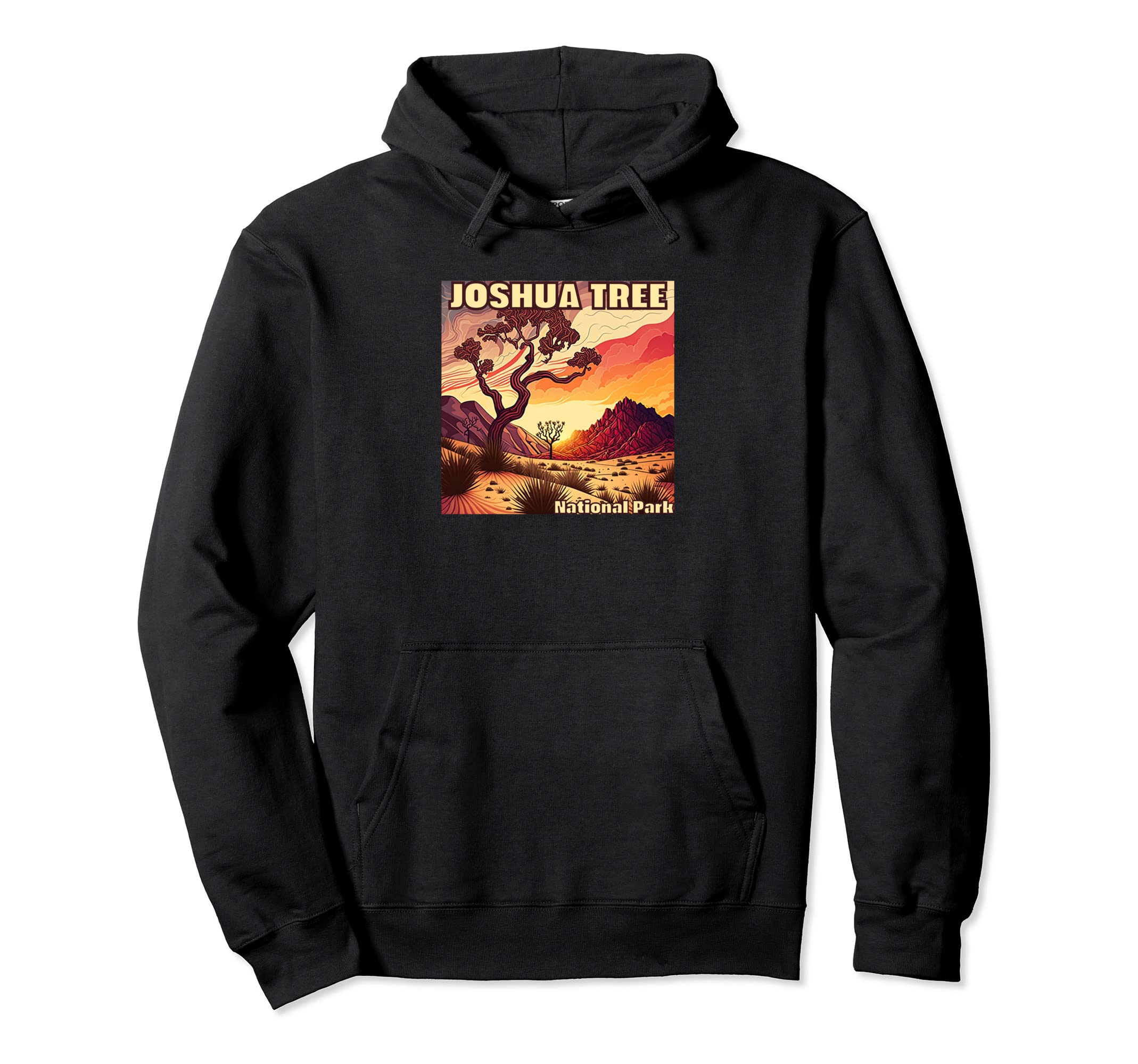 Joshua Tree National Park Desert Trip Hoodie - Casual Everyday Wear Unisex - T-Shirt, Sweatshirt, Hoodie