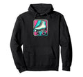 Minimalistic Roller Skate Hoodie - Unique Graphic Men Women - T-Shirt, Sweatshirt, Hoodie