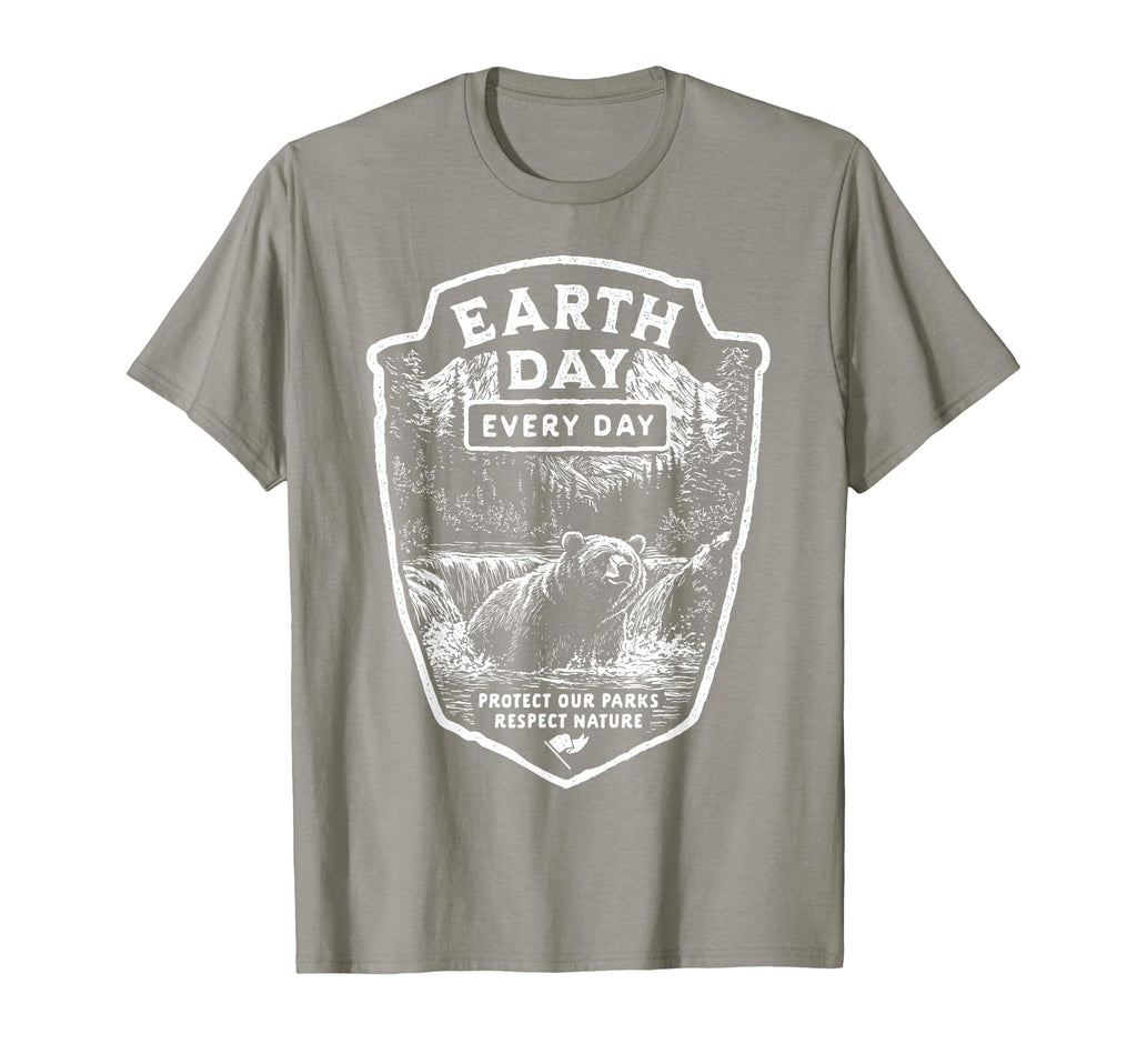 Earth Day 2026 Support Parks Respect Nature Hoodie - Trendy Graphic Unisex - T-Shirt, Sweatshirt, Hoodie