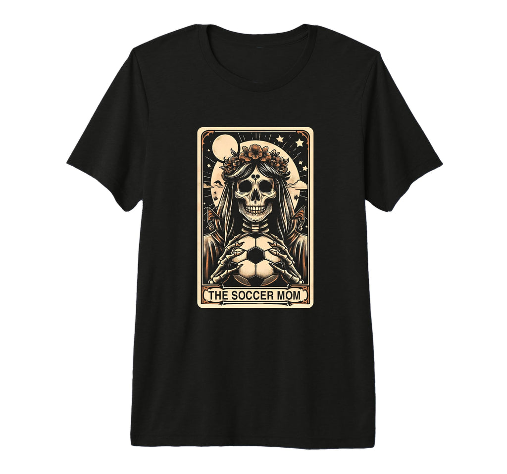 Soccer Mom Tarot Card Halloween Soccer T-Shirt - Unique Graphic for Adults - T-Shirt, Sweatshirt, Hoodie