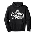 Ice Hockey Goalie Granny Ice Hoodie - Casual Everyday Wear Men Women - T-Shirt, Sweatshirt, Hoodie