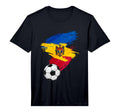 Moldova Soccer Football Flag Performance T-Shirt - Graphic Print Men Women - T-Shirt, Sweatshirt, Hoodie