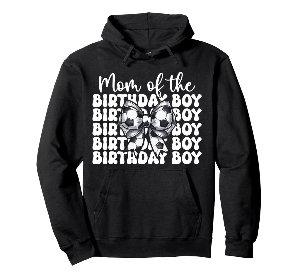 Soccer Mom Soccer Mama Coquette Bow Mom Hoodie - Unique Graphic for Adults - T-Shirt, Sweatshirt, Hoodie