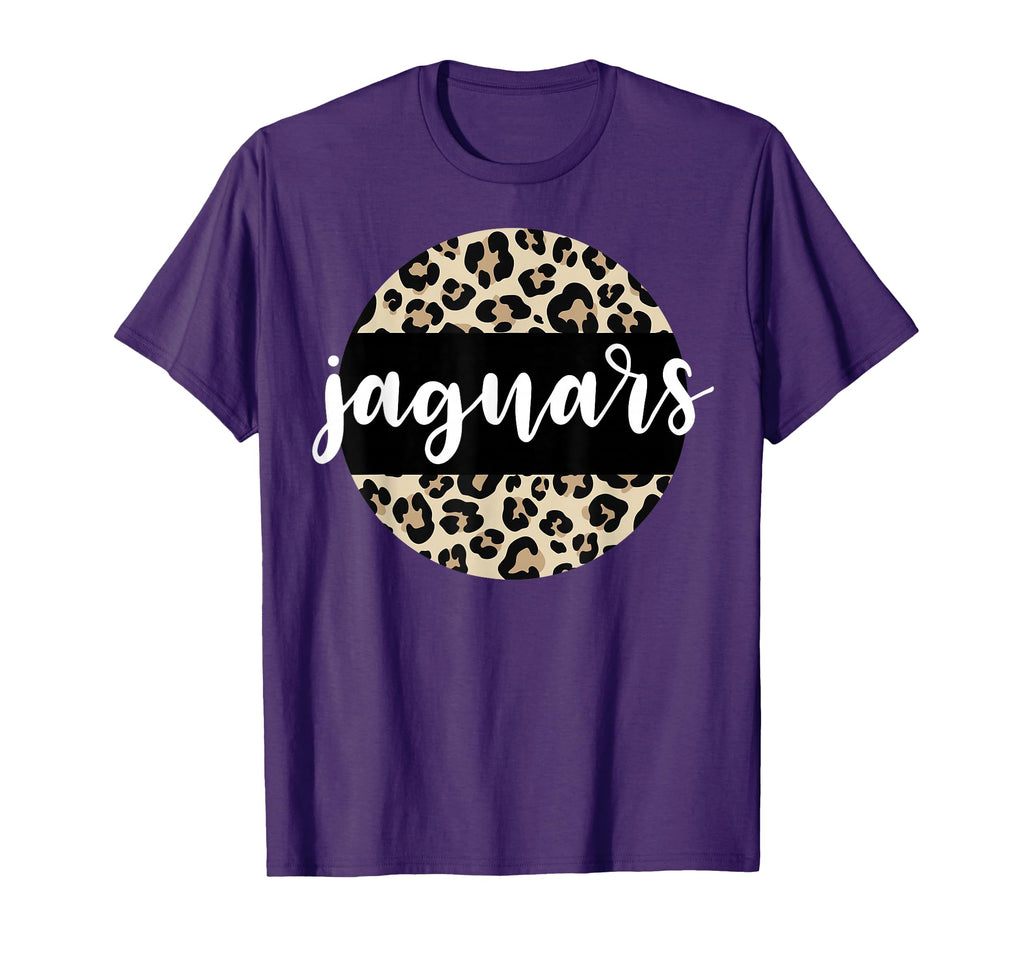 Leopard Jaguars Team Mascot School T-Shirt - Unique Graphic for Adults - T-Shirt, Sweatshirt, Hoodie