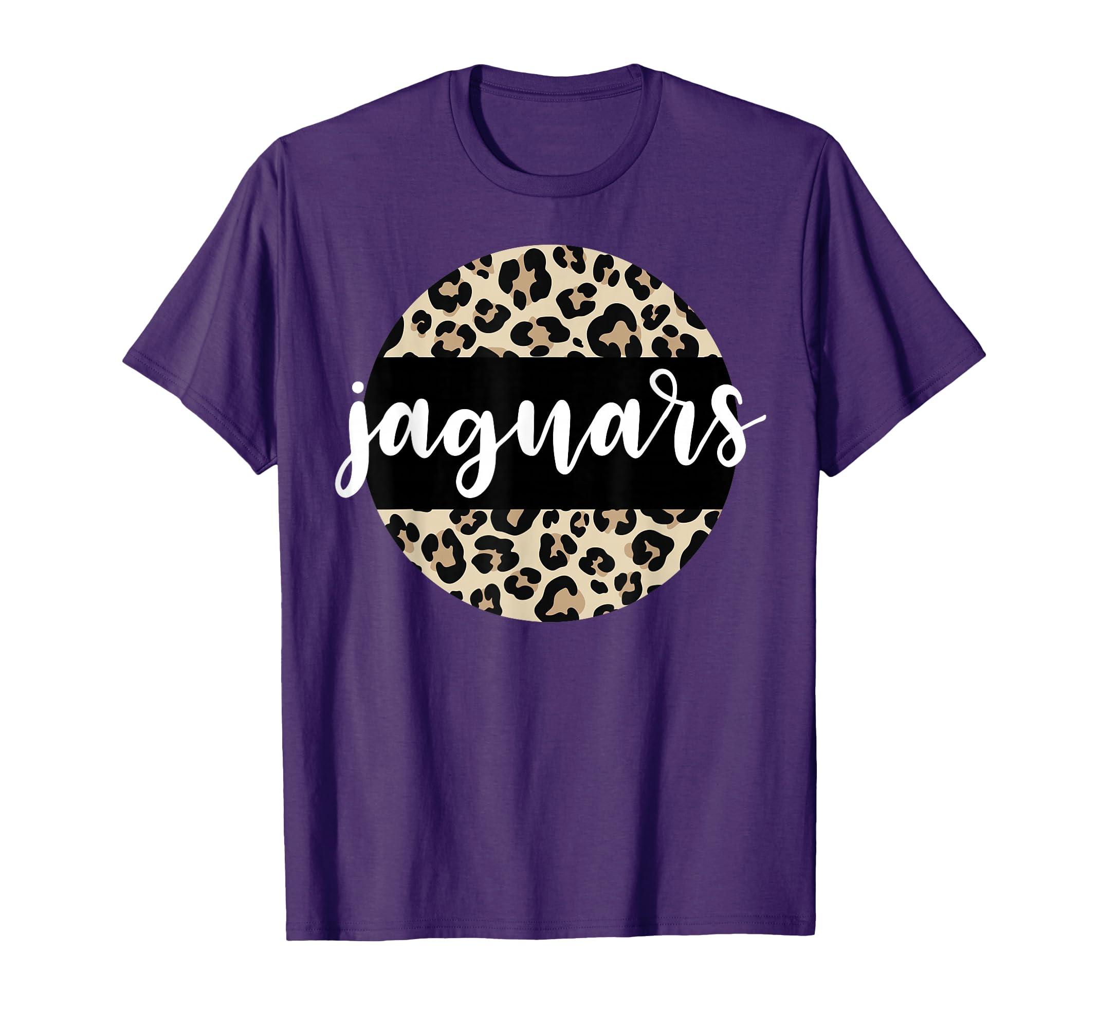 Leopard Jaguars Team Mascot School T-Shirt - Graphic Print Men Women - T-Shirt, Sweatshirt, Hoodie