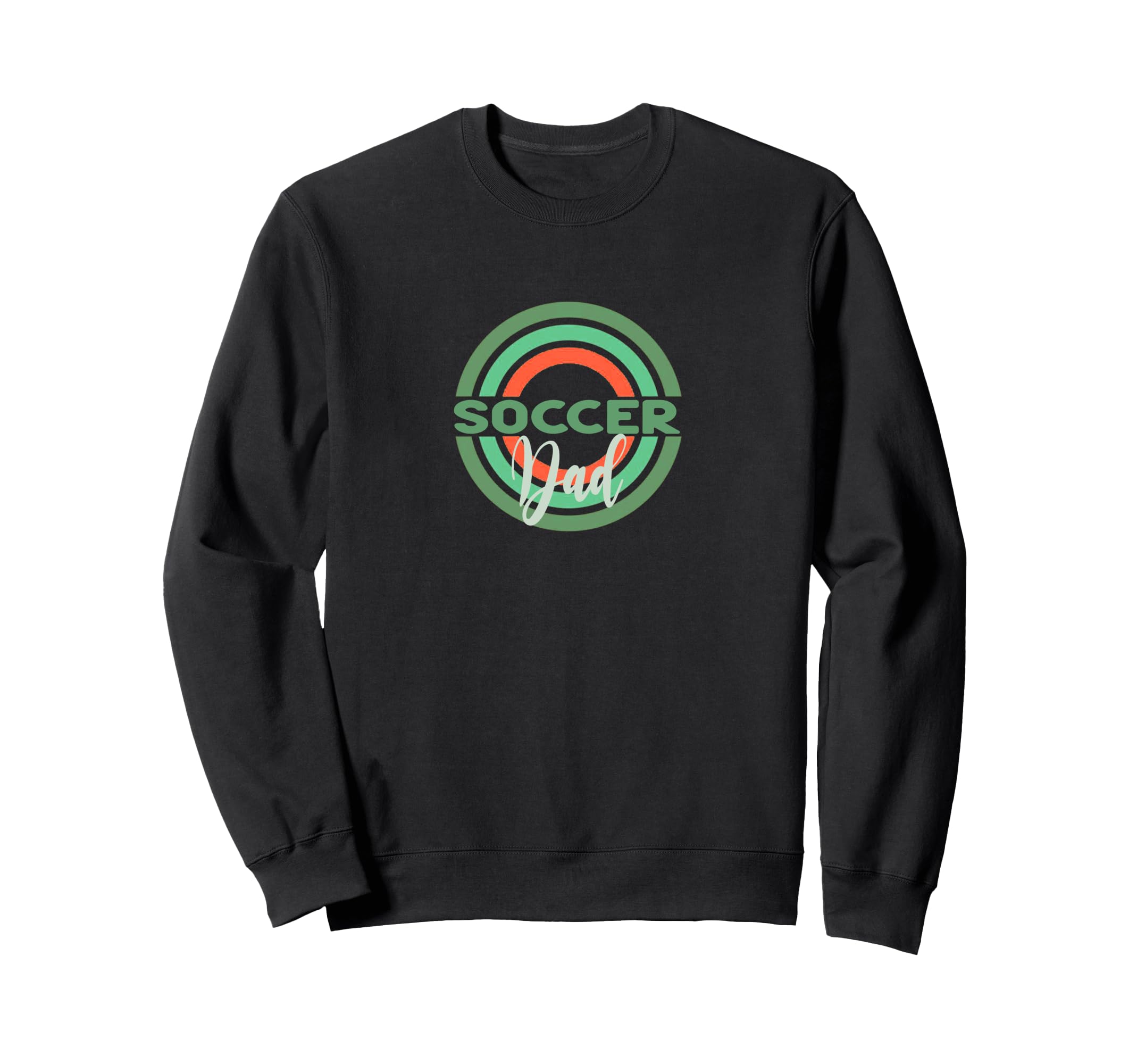 Soccer Dad Modern Soccer Circles Sweatshirt - Graphic Print Unisex - T-Shirt, Sweatshirt, Hoodie