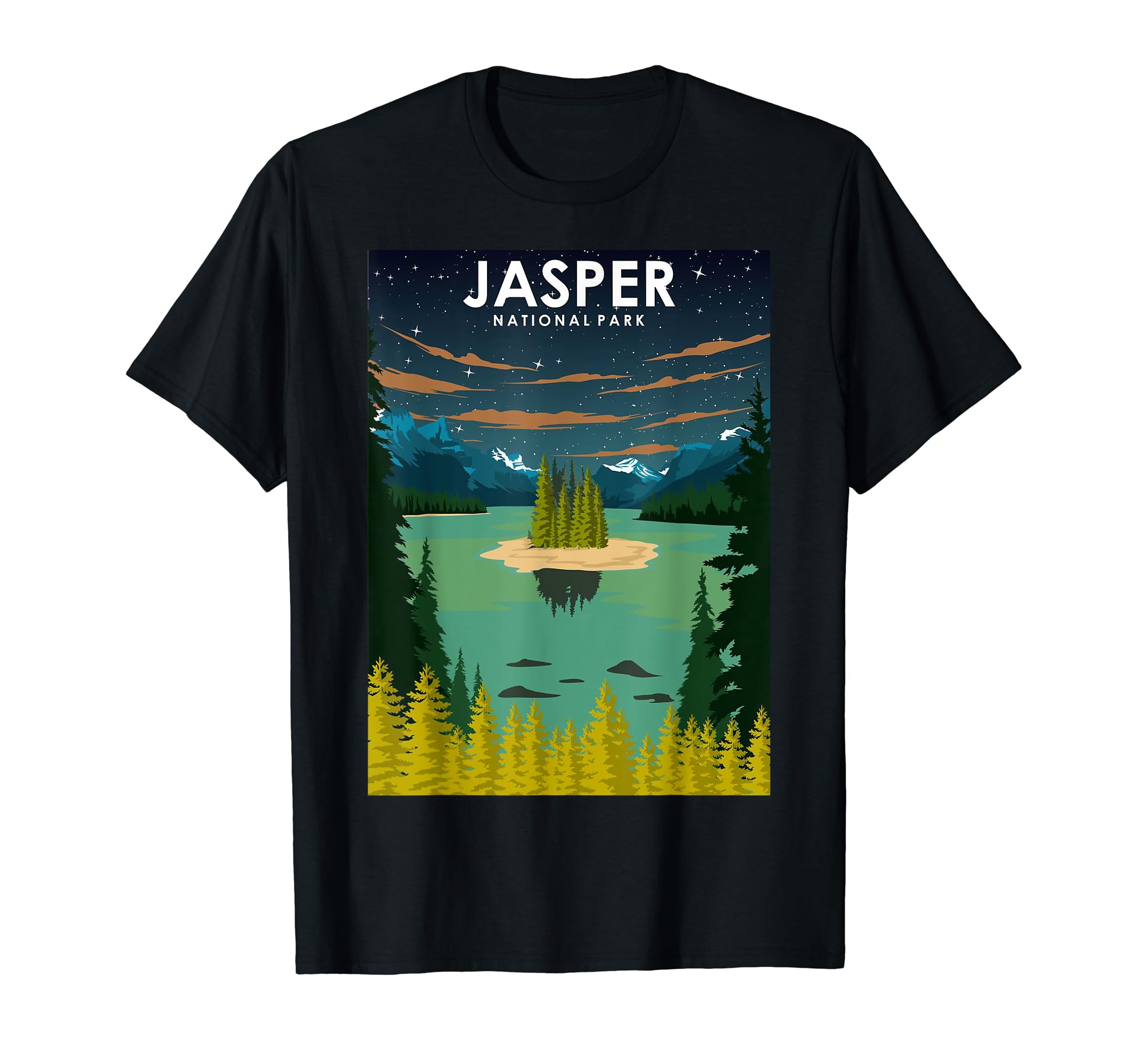 Jasper National Park T-Shirt - Aesthetic Graphic Unisex - T-Shirt, Sweatshirt, Hoodie