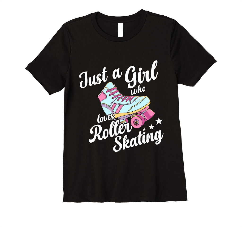 Just Who Loves Roller Skating T-Shirt - Casual Everyday Wear Men Women - T-Shirt, Sweatshirt, Hoodie