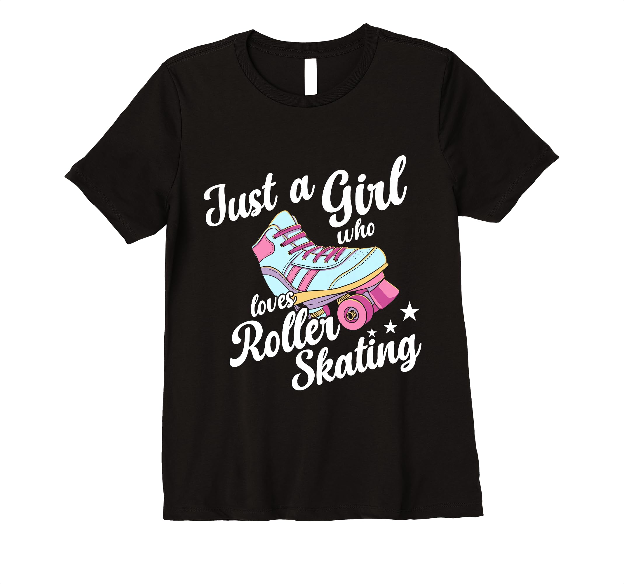 Just Who Loves Roller Skating T-Shirt - Casual Everyday Wear Men Women - T-Shirt, Sweatshirt, Hoodie