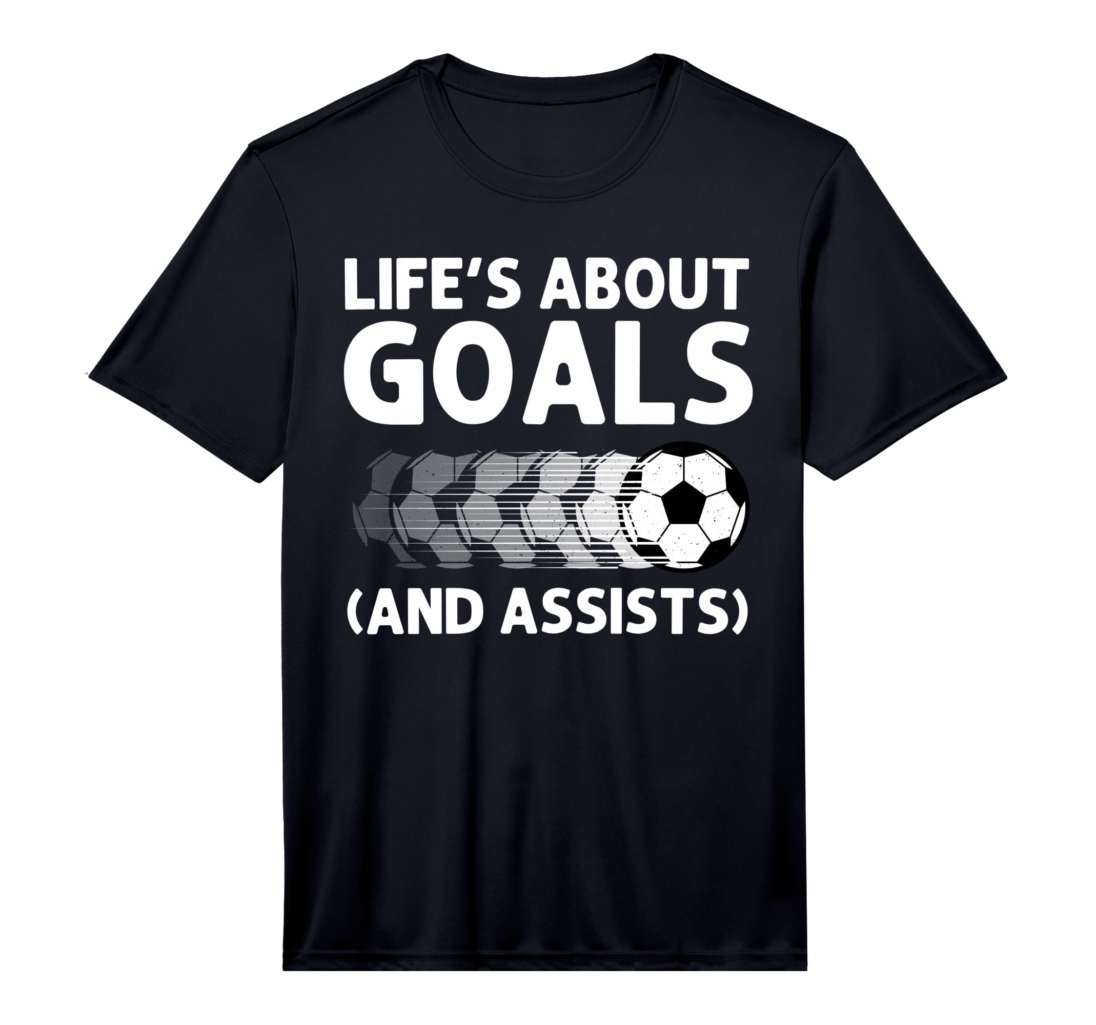 Funny Soccer Art Gag Soccer Player T-Shirt - Graphic Print for Adults - T-Shirt, Sweatshirt, Hoodie