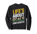 Soccer Funny Art Sweatshirt - Fun Novelty Design Men Women - T-Shirt, Sweatshirt, Hoodie