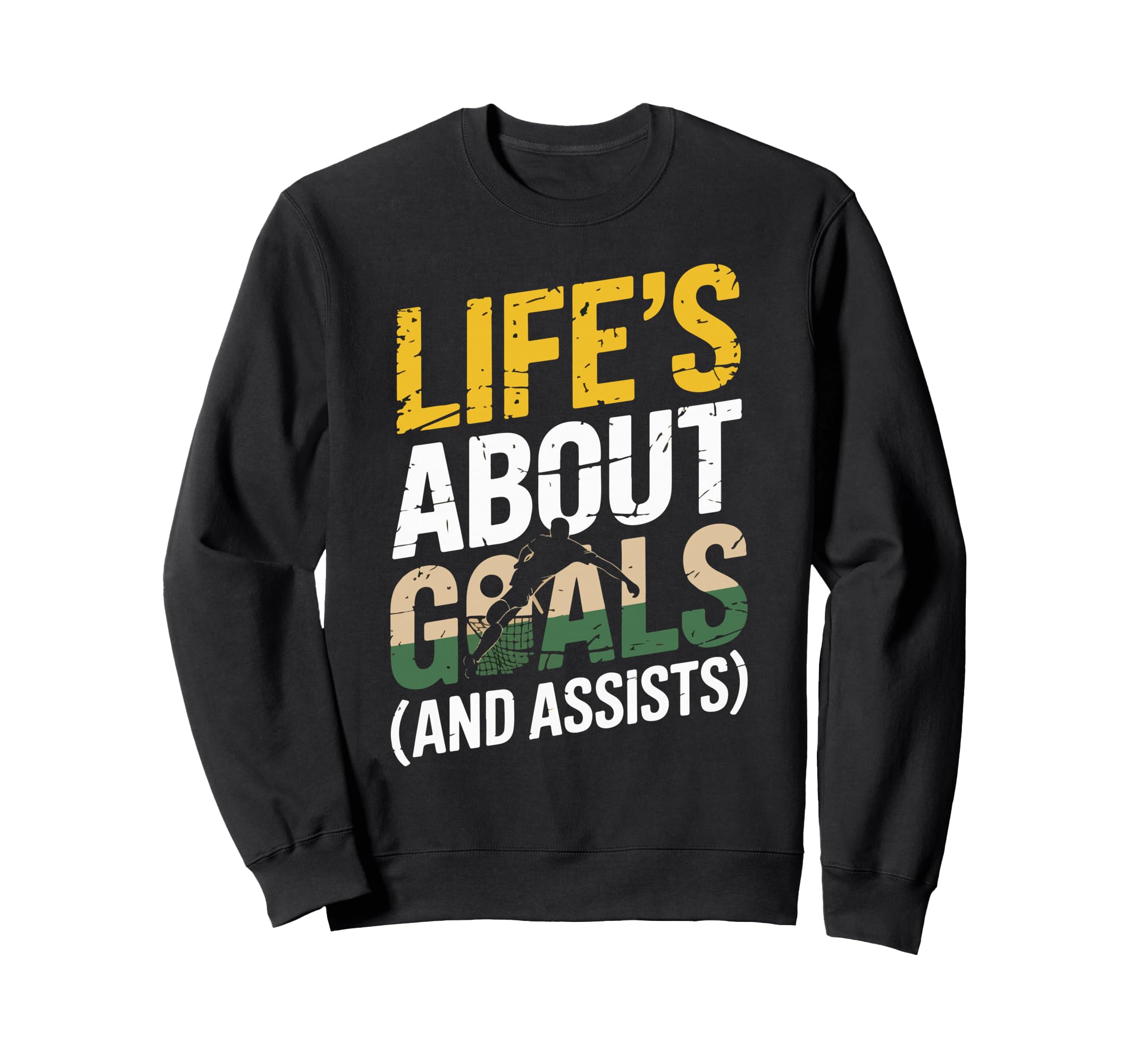 Soccer Funny Art Sweatshirt - Fun Novelty Design Men Women - T-Shirt, Sweatshirt, Hoodie