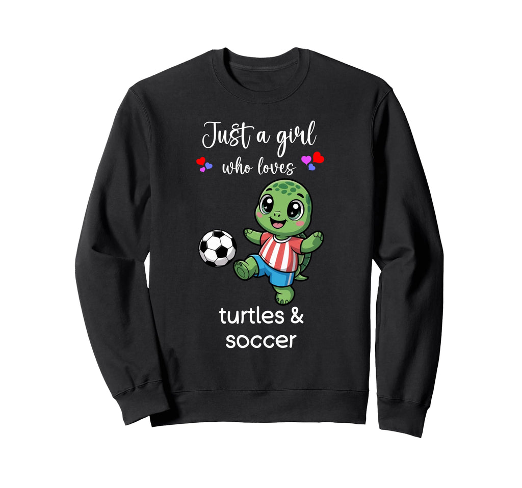 Turtle Soccer Turtle Soccer Sweatshirt - Trendy Graphic for Adults - T-Shirt, Sweatshirt, Hoodie