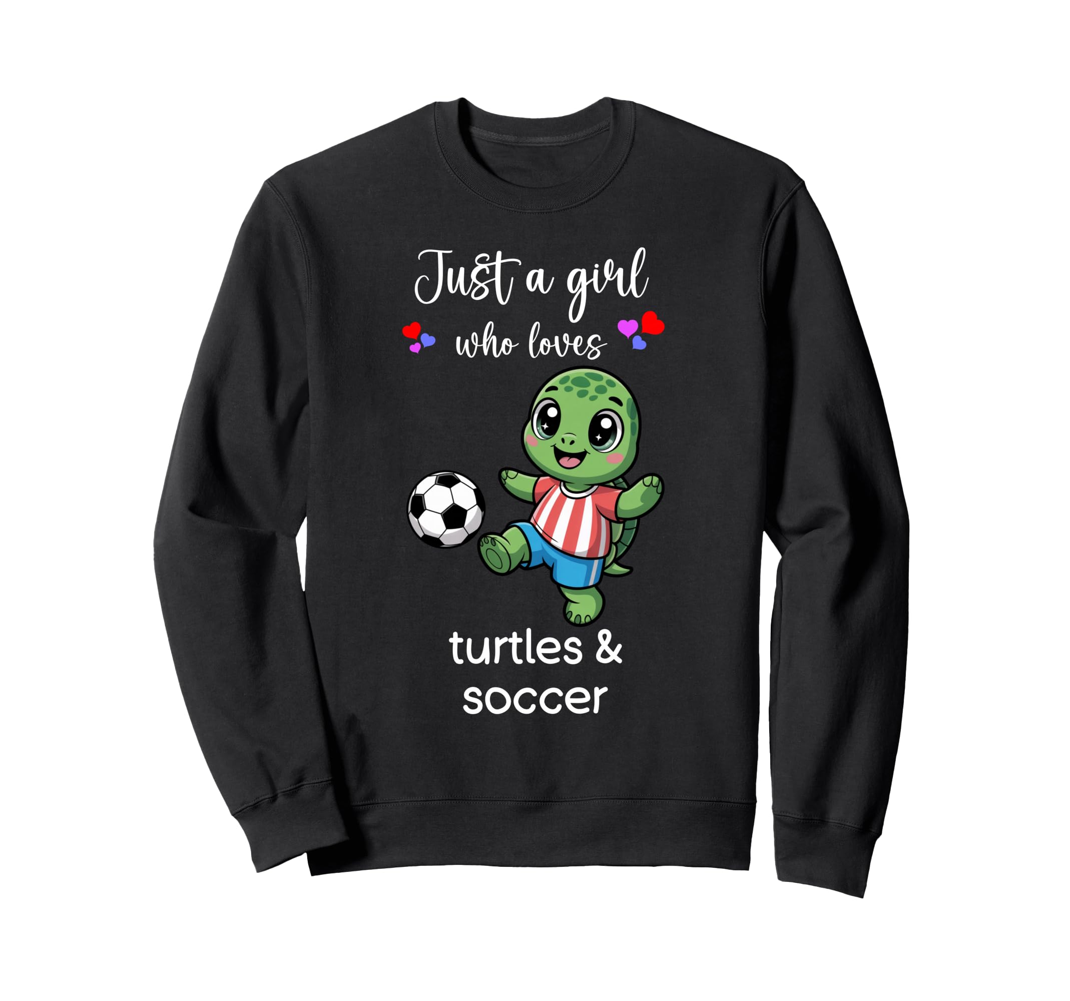 Turtle Soccer Turtle Soccer Sweatshirt - Trendy Graphic for Adults - T-Shirt, Sweatshirt, Hoodie