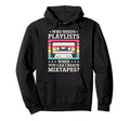 Music Lover Cassette Tape 80S 90S Hoodie - Novelty Apparel Men Women - T-Shirt, Sweatshirt, Hoodie