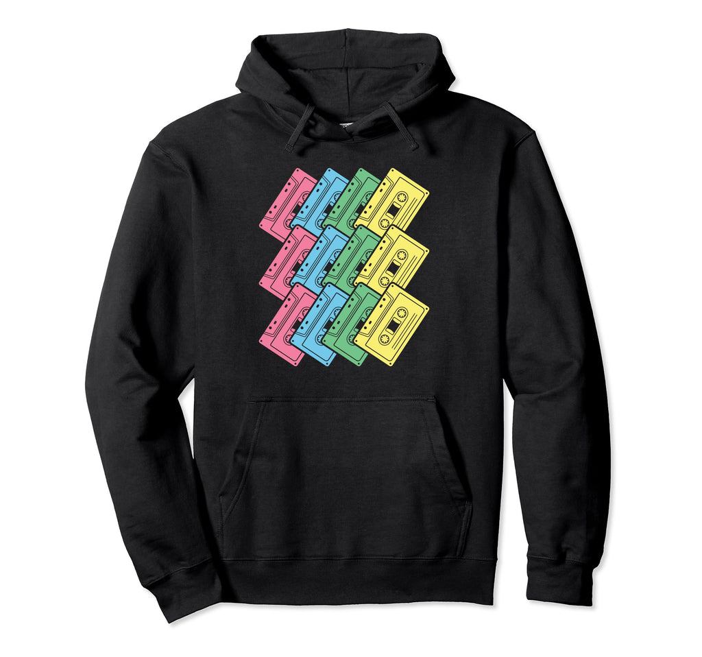 80S 90S Cassette Tape 1980S 1990S Music Hoodie - Graphic Print Men Women - T-Shirt, Sweatshirt, Hoodie