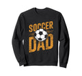 Soccer Dad Funny Fathers Day Daddy Sweatshirt - Minimalist Print Unisex - T-Shirt, Sweatshirt, Hoodie