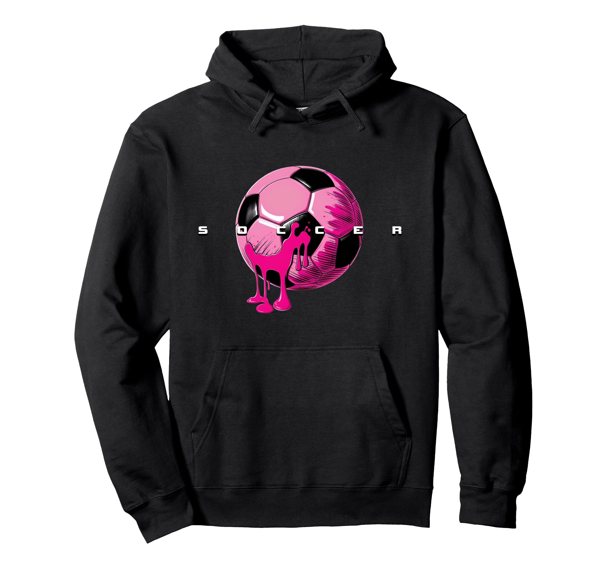 Soccer Hoodie - Casual Everyday Wear Men Women - T-Shirt, Sweatshirt, Hoodie