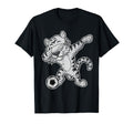 Dabbing White Tiger Soccer Team Player T-Shirt - Graphic Print Unisex - T-Shirt, Sweatshirt, Hoodie