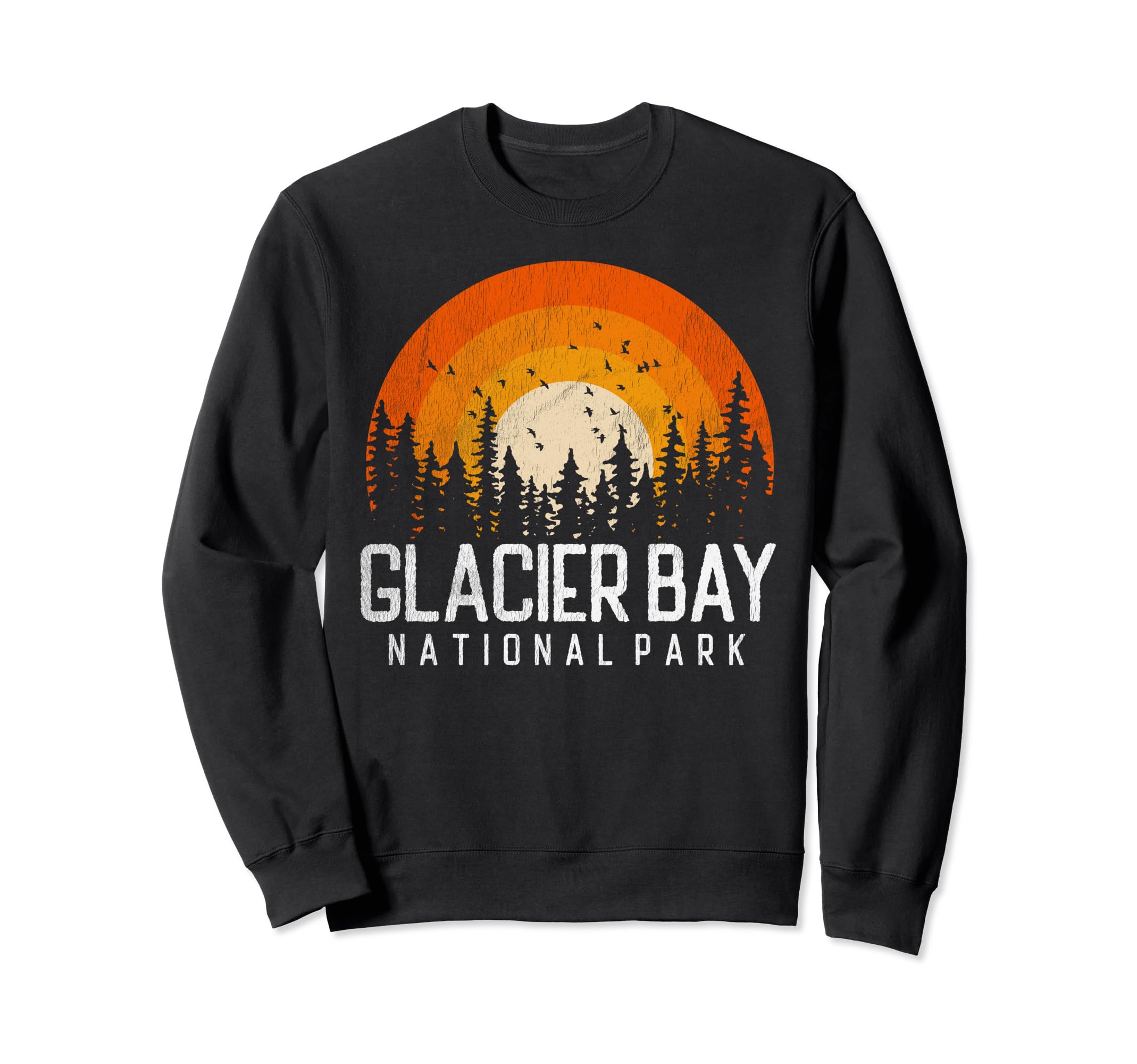 Glacier Bay Us National Park Sweatshirt - Minimalist Print Men Women - T-Shirt, Sweatshirt, Hoodie