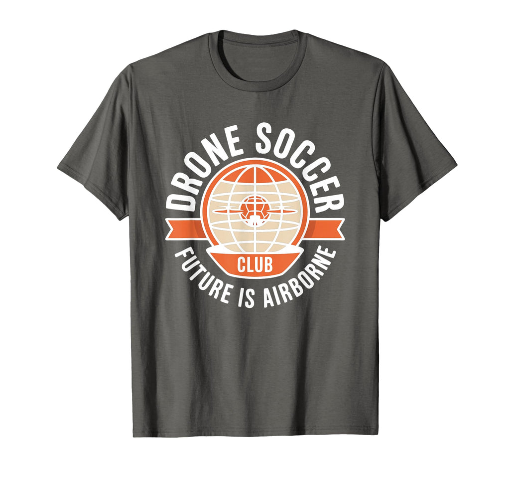 Drone Soccer Club Team Emblem T-Shirt - Aesthetic Graphic Men Women - T-Shirt, Sweatshirt, Hoodie