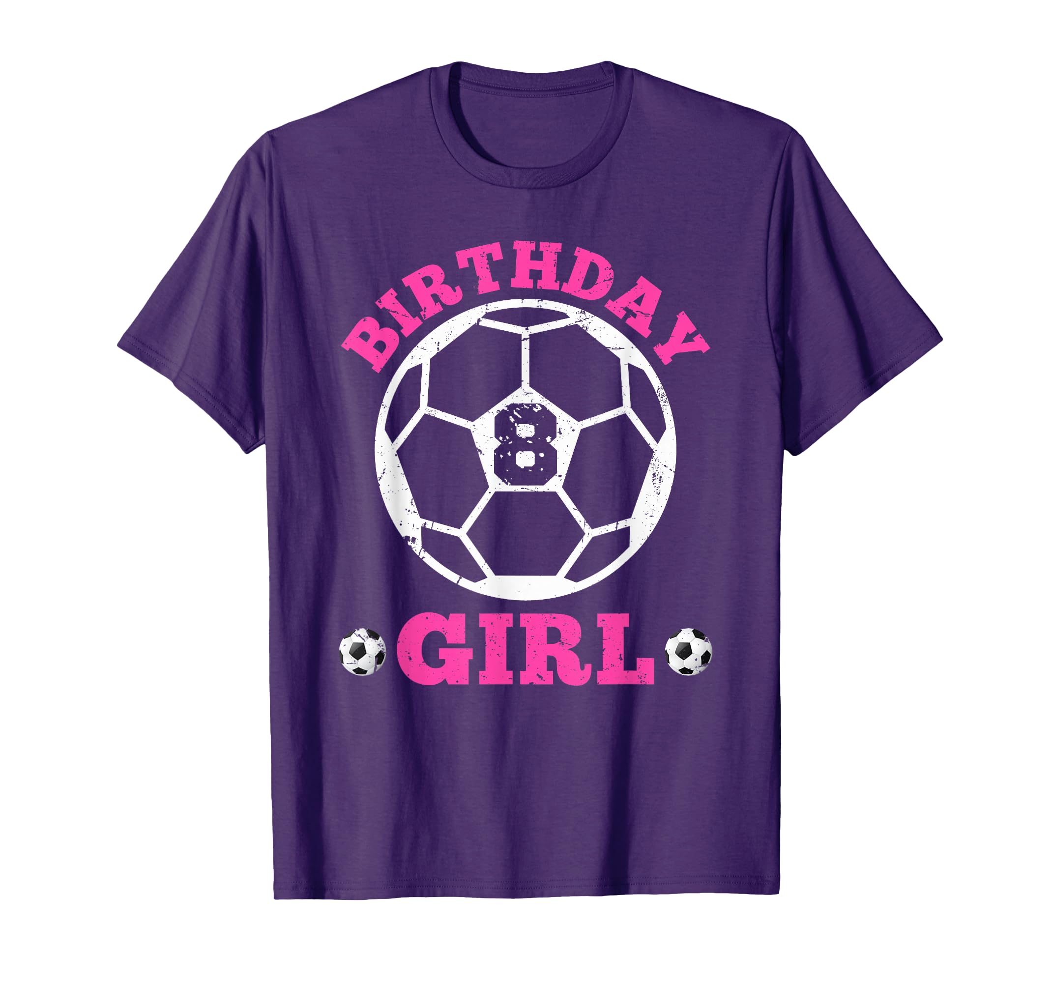 Birthday 8Th Soccer Players 8 Years T-Shirt - Novelty Apparel for Adults - T-Shirt, Sweatshirt, Hoodie
