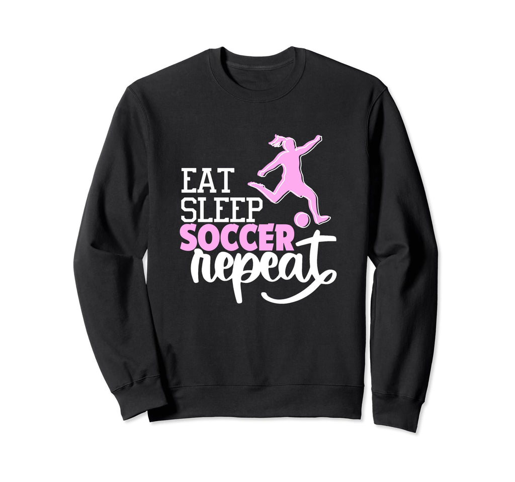 Soccer Soccer Player Eat Sweatshirt - Casual Everyday Wear for Adults - T-Shirt, Sweatshirt, Hoodie