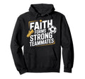Christian Soccer Player Religious Hoodie - Casual Everyday Wear Men Women - T-Shirt, Sweatshirt, Hoodie