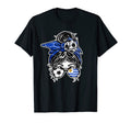 Messy Bun Hair Uruguayan Soccer Uruguay T-Shirt - Graphic Print Unisex - T-Shirt, Sweatshirt, Hoodie