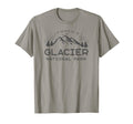 National Park Gift Glacier National T-Shirt - Minimalist Print Men Women - T-Shirt, Sweatshirt, Hoodie
