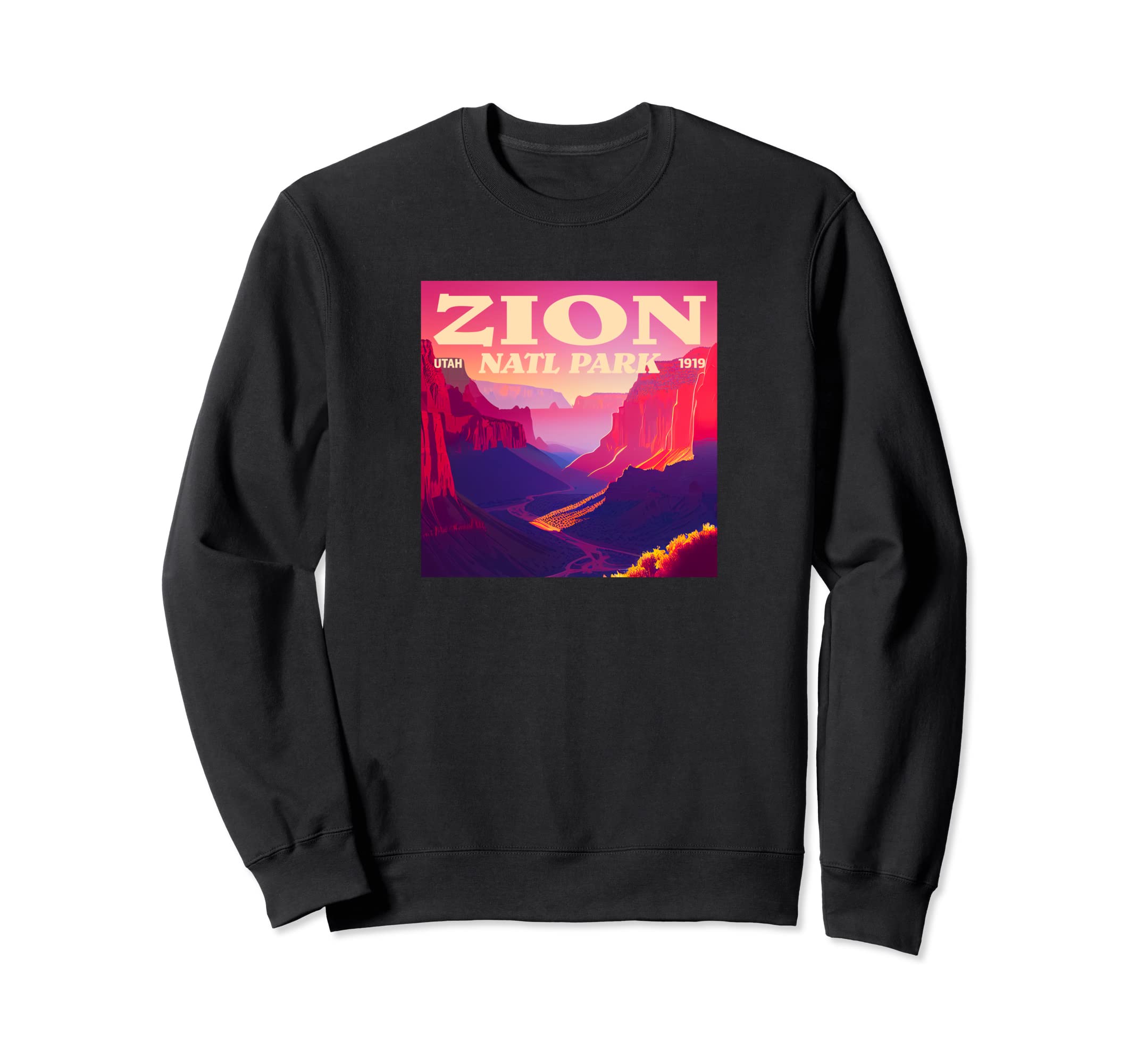 Zion Utah Zion National Park Sweatshirt - Casual Everyday Wear Unisex - T-Shirt, Sweatshirt, Hoodie