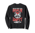 Ice Hockey Goalie Goalkeeper Sweatshirt - Fun Novelty Design for Adults - T-Shirt, Sweatshirt, Hoodie