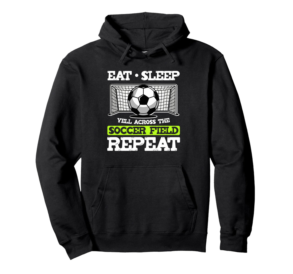 Coaching Soccer Dad Coach Soccer Coach Hoodie - Novelty Apparel Men Women - T-Shirt, Sweatshirt, Hoodie
