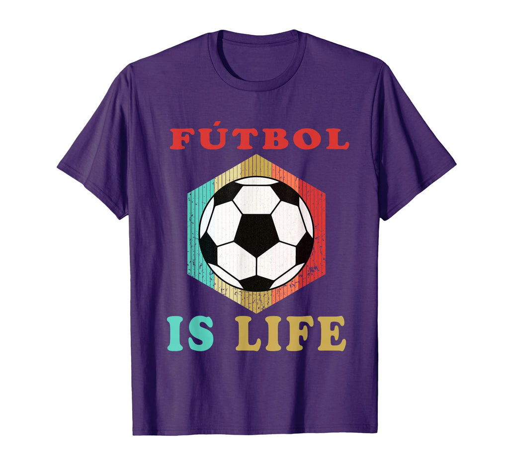 Futbol Is Life Funny Football Lover T-Shirt - Streetwear Style Men Women - T-Shirt, Sweatshirt, Hoodie