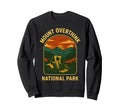 Mount Overthink National Park Sweatshirt - Unique Graphic for Adults - T-Shirt, Sweatshirt, Hoodie